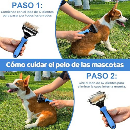 PeloFree™ – El Cepillo 2 en 1 que elimina el pelo y cuida a tu mascota