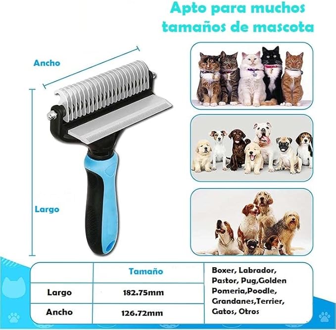 PeloFree™ – El Cepillo 2 en 1 que elimina el pelo y cuida a tu mascota